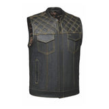 Yellowjacket - Mens Hybrid Club Vest - Unik Just for Bikers - Flyclothing LLC