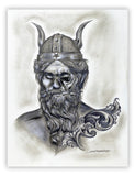 Black Market Art Company Viking Print