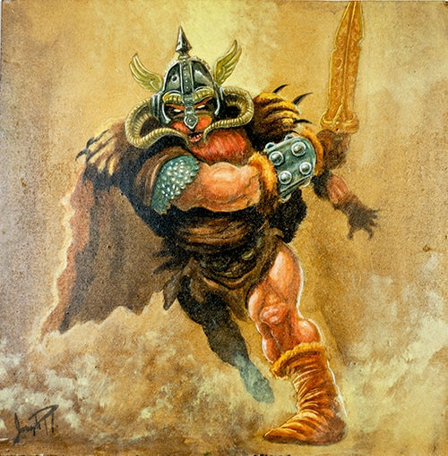 Black Market Art Company The Viking Print