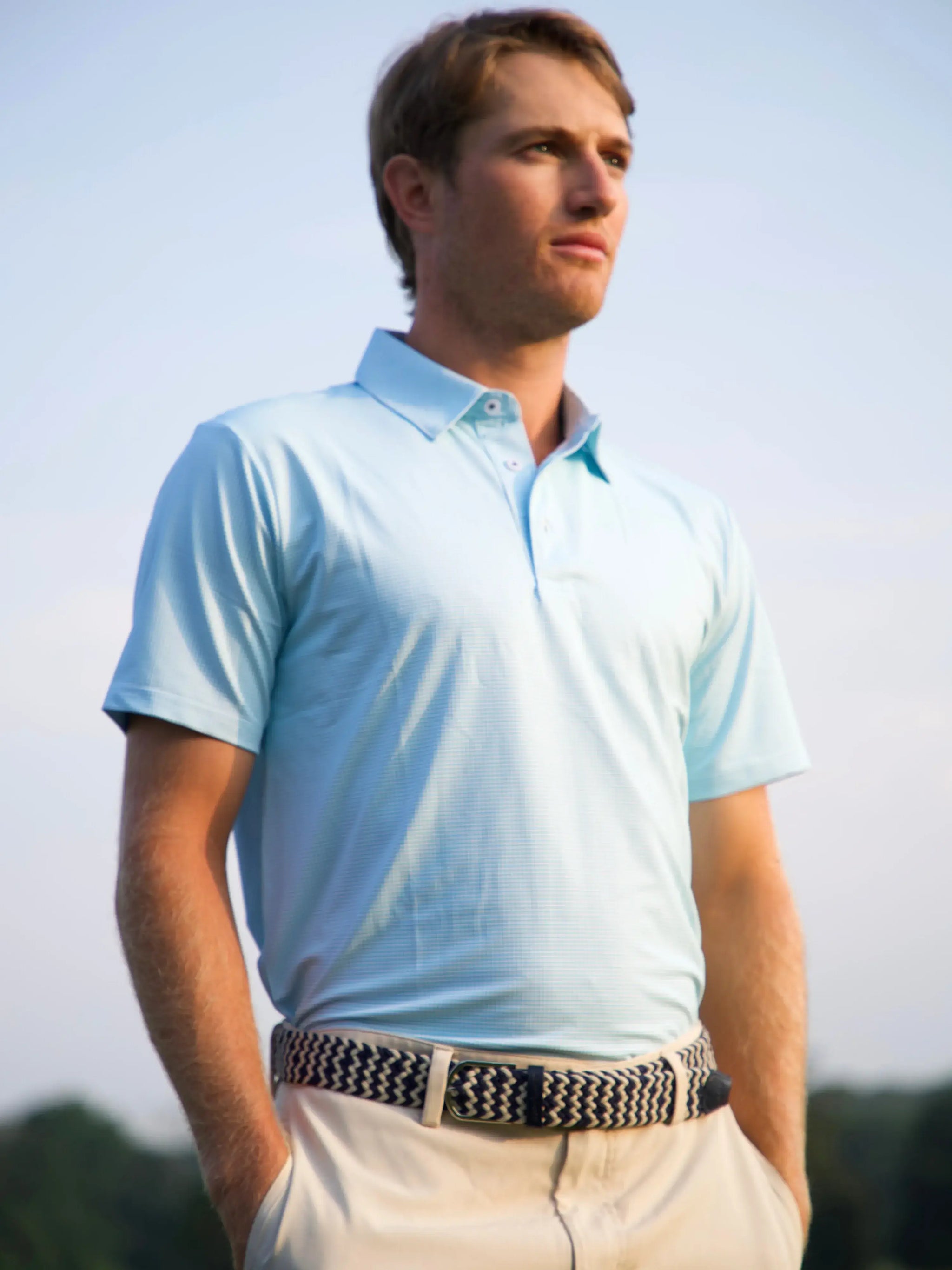 Vineyard Polo - White Water Life - Flyclothing LLC