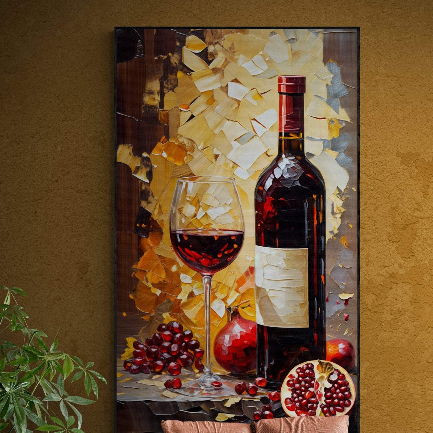 Canvas Print: "Vinous Harvest" - Tailored Canvases - Flyclothing LLC