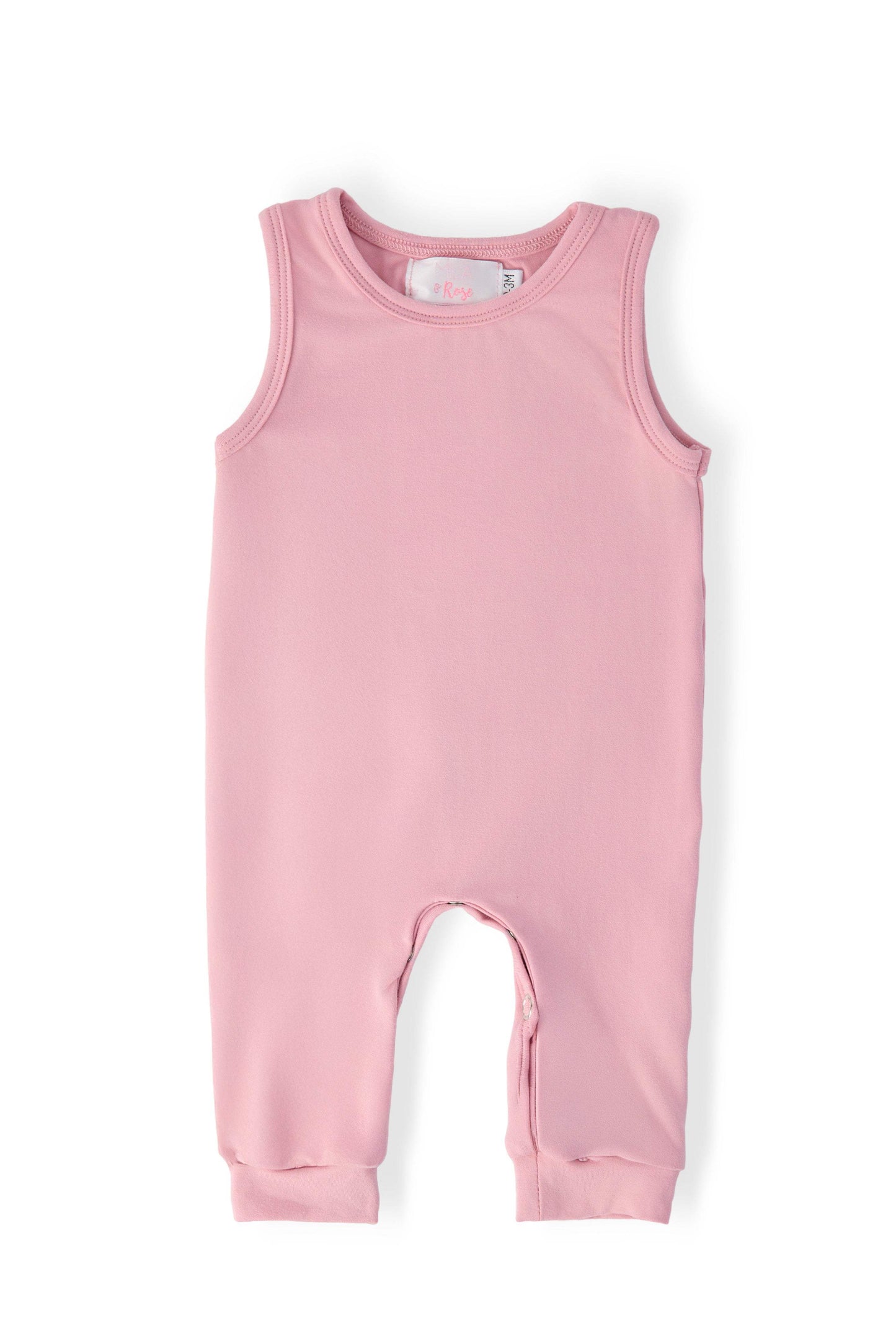 Vintage Pink Tank One-Piece Jogger - Mila & Rose ® - Flyclothing LLC