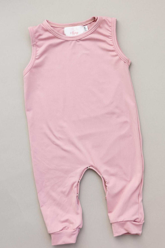 Vintage Pink Tank One-Piece Jogger - Mila & Rose ® - Flyclothing LLC