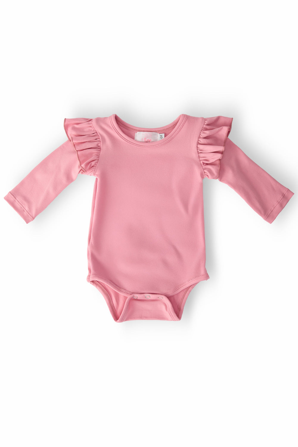 Vintage Pink L/S Flutter Bodysuit - Mila & Rose ®