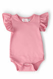 Vintage Pink S/S Flutter Bodysuit - Mila & Rose ®
