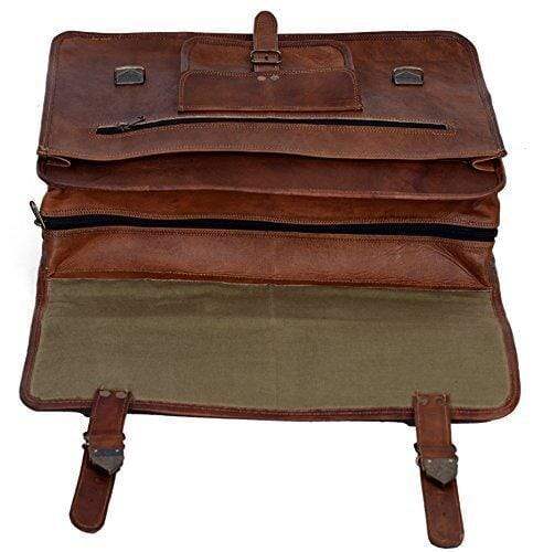 The Attorney Briefcase - Classy Leather Bags - Flyclothing LLC