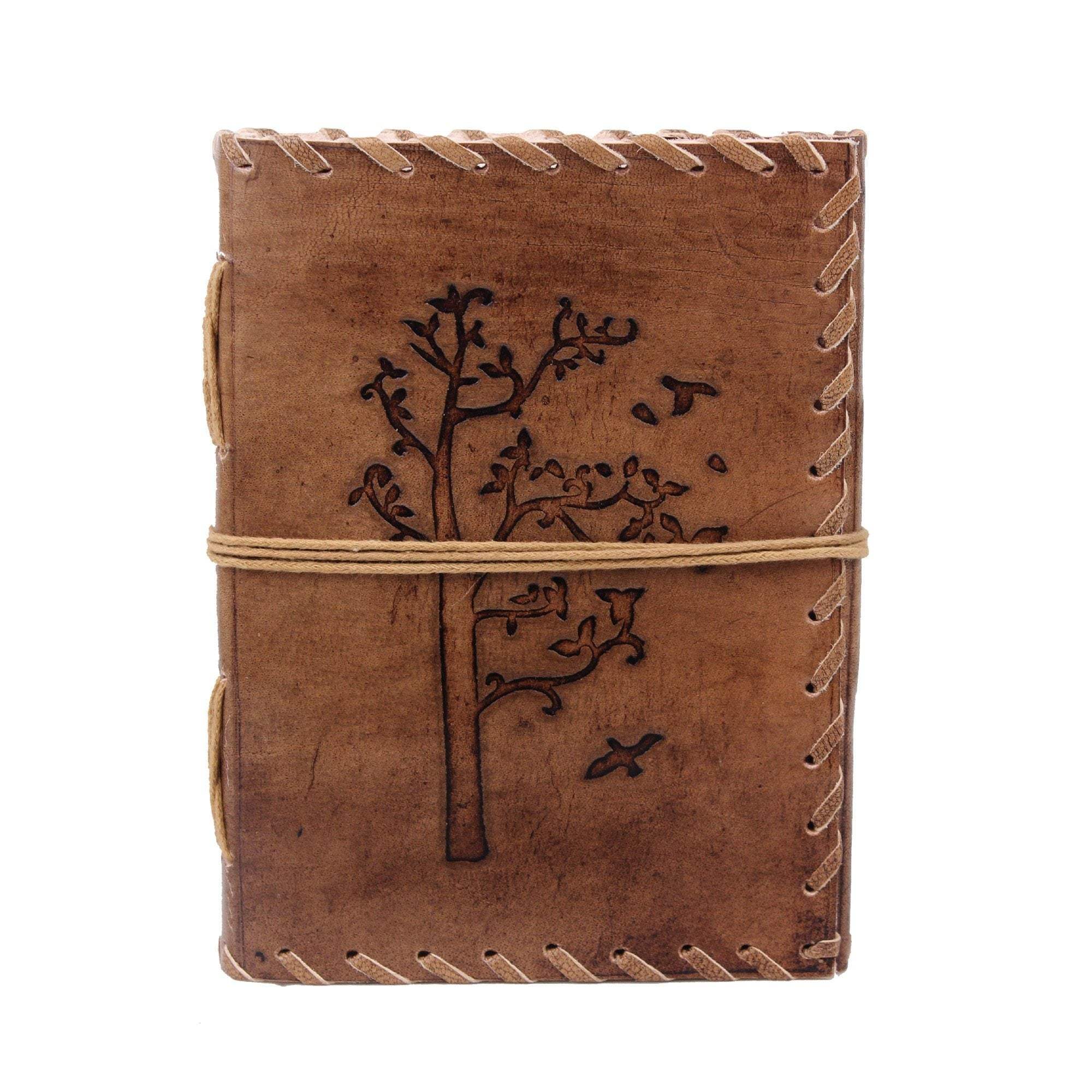 Seedling Leather Notebook - Classy Leather Bags - Flyclothing LLC