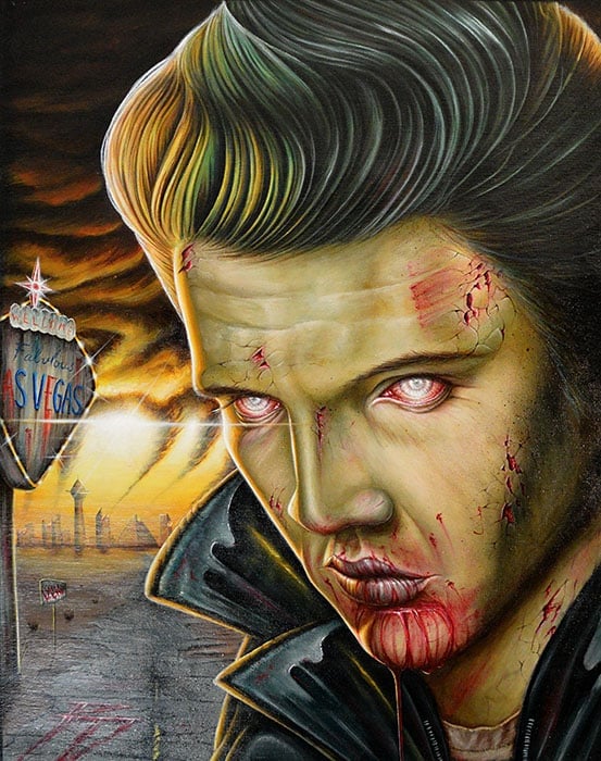 Black Market Art Company Viva Las Vegas Print