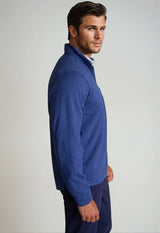 Voey Quarter Zip Sweatshirt - Tokyo Blue - Buki - Flyclothing LLC