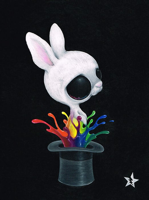 Black Market Art Company Voila Print