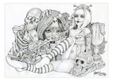 Black Market Art Company Voodoo Doll Print