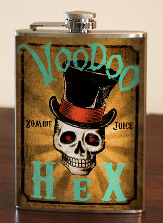 Trixie & Milo Voodoo Hex Flask - Trixie and Milo - Flyclothing LLC