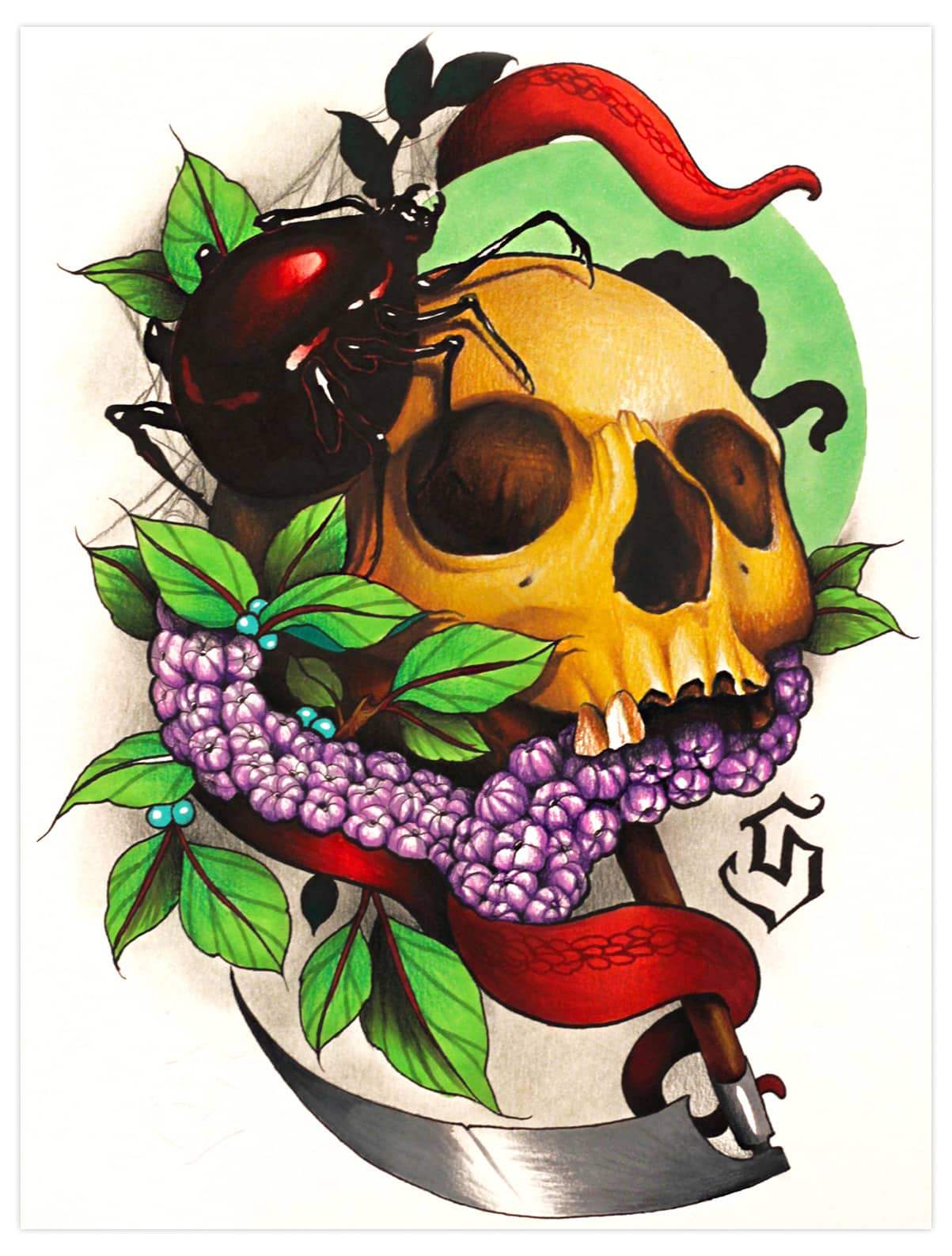 Black Market Art Company Voyeur Print - Black Market Art Company - Flyclothing LLC