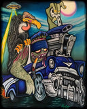 Black Market Art Company Vulture Attacks Print
