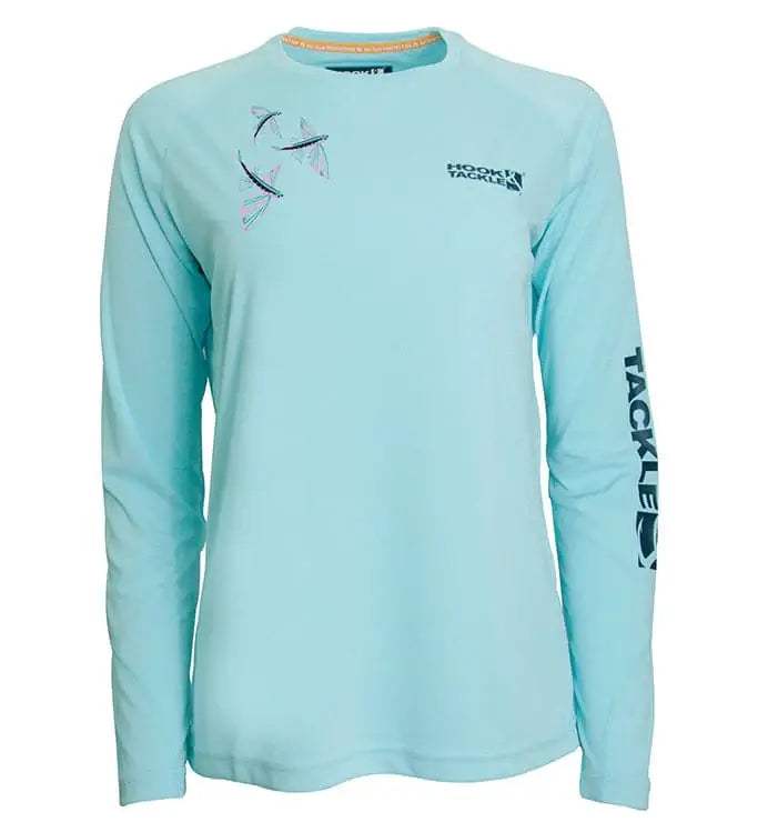 Women's Flying Fish L/S UV Fishing Shirt - Hook & Tackle - Flyclothing LLC