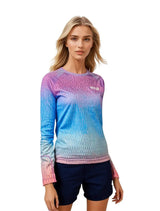 Women's Fish Scale L/S UV Fishing Shirt - Hook & Tackle - Flyclothing LLC