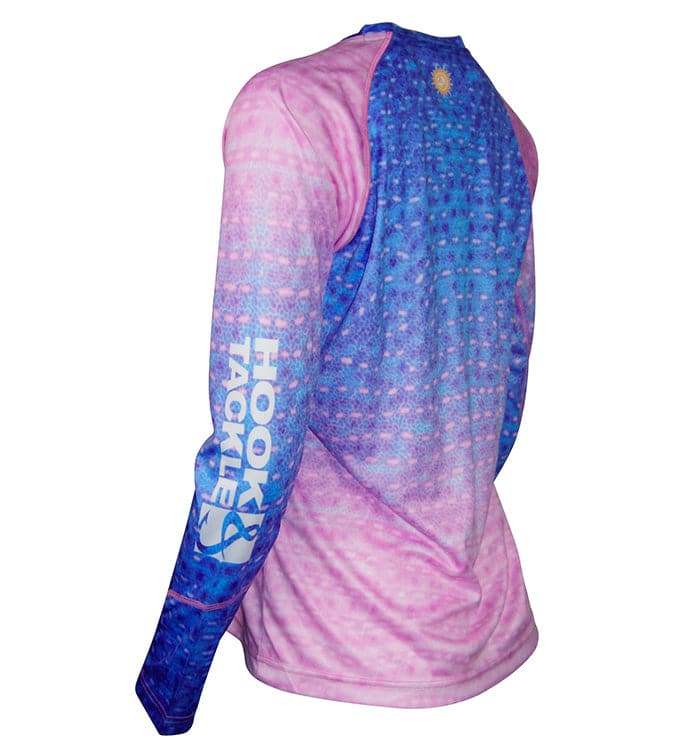 Women's Whale Shark Camo UV Fishing Shirt - Hook & Tackle - Flyclothing LLC