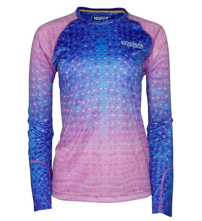 Women's Whale Shark Camo UV Fishing Shirt - Hook & Tackle - Flyclothing LLC