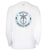 Women's Nautical L/S UV Fishing Shirt - Hook & Tackle - Flyclothing LLC