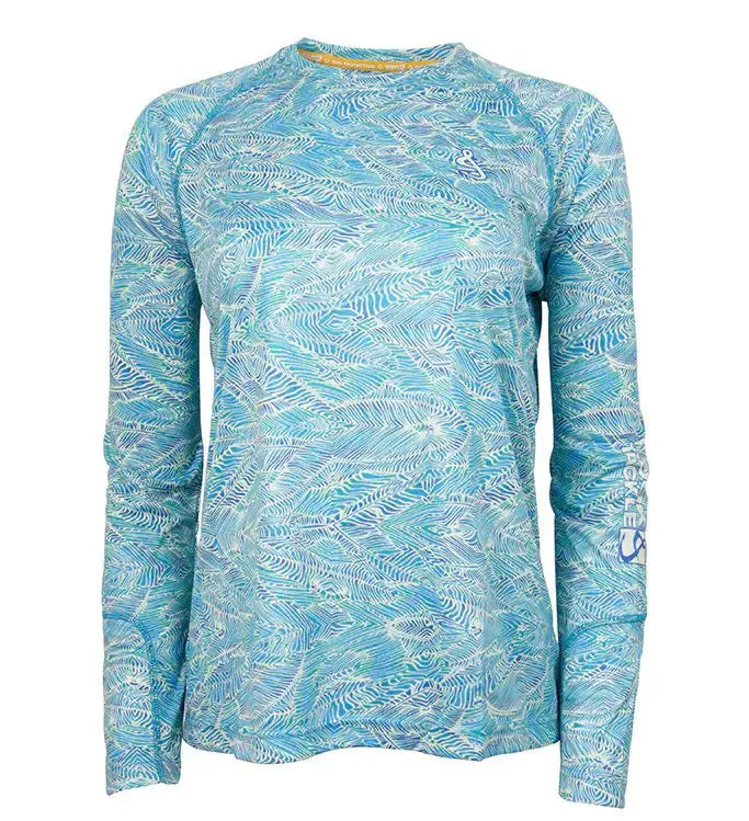 Women's Swells L/S UV Fishing Shirt - Hook & Tackle - Flyclothing LLC