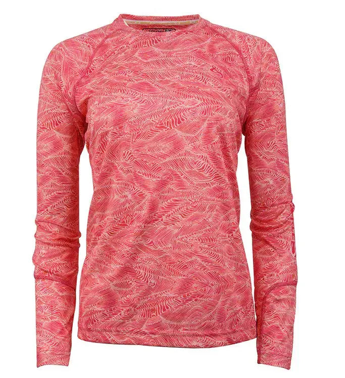 Women's Swells L/S UV Fishing Shirt - Hook & Tackle - Flyclothing LLC