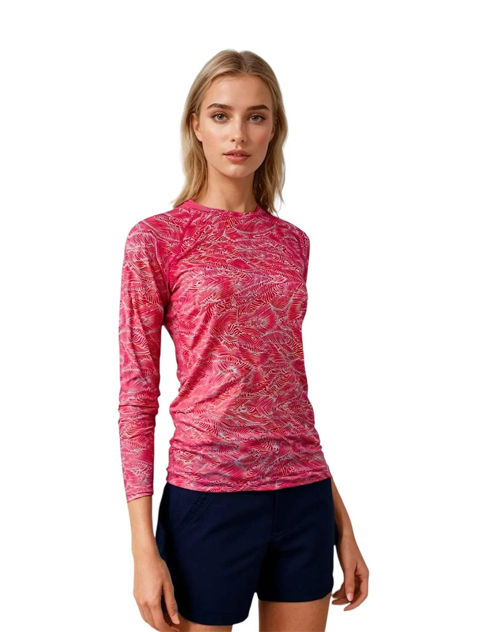 Women's Swells L/S UV Fishing Shirt - Hook & Tackle - Flyclothing LLC