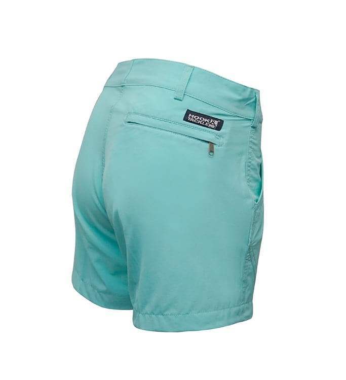 Women's Coastland 4-Way Stretch Short - Turquesa - Hook & Tackle - Flyclothing LLC
