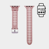 Cutout Pattern Apple Watch Silicone Band - Madeline Love - Flyclothing LLC