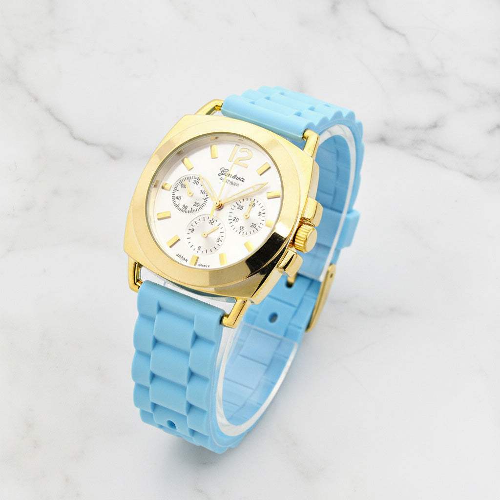SQUARE DIAL FASHION WATCH - Madeline Love - Flyclothing LLC