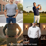 Web Belt Blank Black Buckle - FAFO FUCK AROUND AND FIND OUT Bold Black/White Webbing - Buckle-Down - Flyclothing LLC