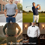 Web Belt Blank Black Buckle - South Park Cartman Flip Poses Black Webbing - Buckle-Down - Flyclothing LLC