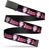 Web Belt Blank Black Buckle - THE APOTHECARY DIARIES Jinshi Pose and Title Logo Black Webbing