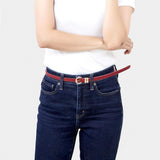 Faux Leather Belt - Madeline Love - Flyclothing LLC