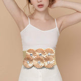 Flower Elastic Belt - Madeline Love - Flyclothing LLC