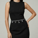 Decorative Charm Station Waist Chain Belt - Madeline Love - Flyclothing LLC