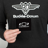 Bi-Fold Wallet - CHEVROLET Bowtie + Americana Camo Black White Red Blue