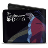 Bi-Fold Wallet - THE APOTHECARY DIARIES Maomao and Jinshi Pose and Title Logo