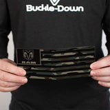 Bi-Fold Wallet - RAM Logo Americana Flag Weathered Camo Olive Black Olive