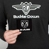 Bi-Fold Wallet - RAM Logo + Americana Camo Black White Red Blue