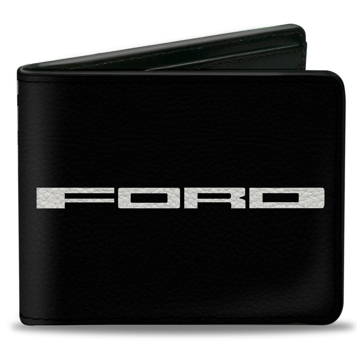 Bi-Fold Wallet - FORD Text + Americana Camo Black White Red Blue - Buckle-Down - Flyclothing LLC