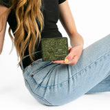 Bi-Fold Wallet - Ford Truck + WORKS HARD, PLAYS HARDER Deer Hunter Camo Olive - Buckle-Down - Flyclothing LLC