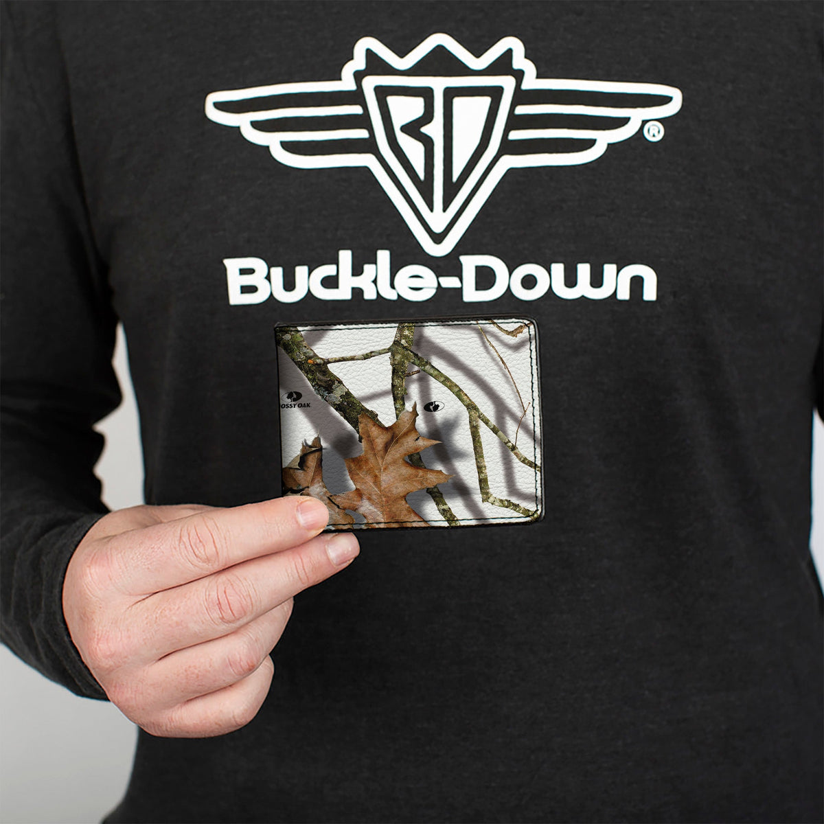 Bi-Fold Wallet - Mossy Oak Country Roots Snowdrift Camo White - Buckle-Down - Flyclothing LLC