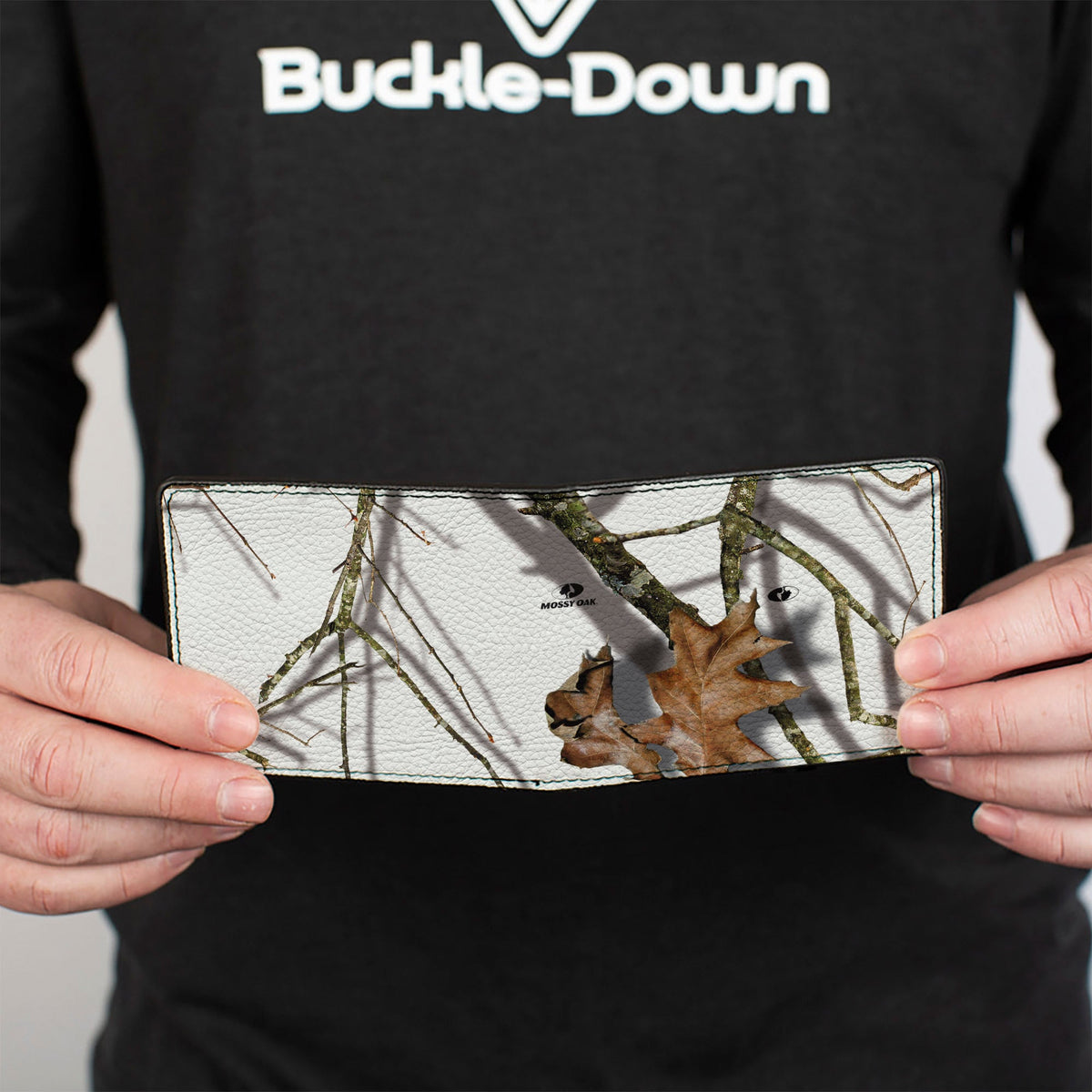 Bi-Fold Wallet - Mossy Oak Country Roots Snowdrift Camo White - Buckle-Down - Flyclothing LLC