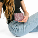 Bi-Fold Wallet - Mossy Oak Bottomland Camo Pinks