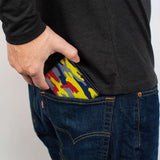 Bi-Fold Wallet - Superman Shield Camo Yellow Gray Blue Red - Buckle-Down - Flyclothing LLC
