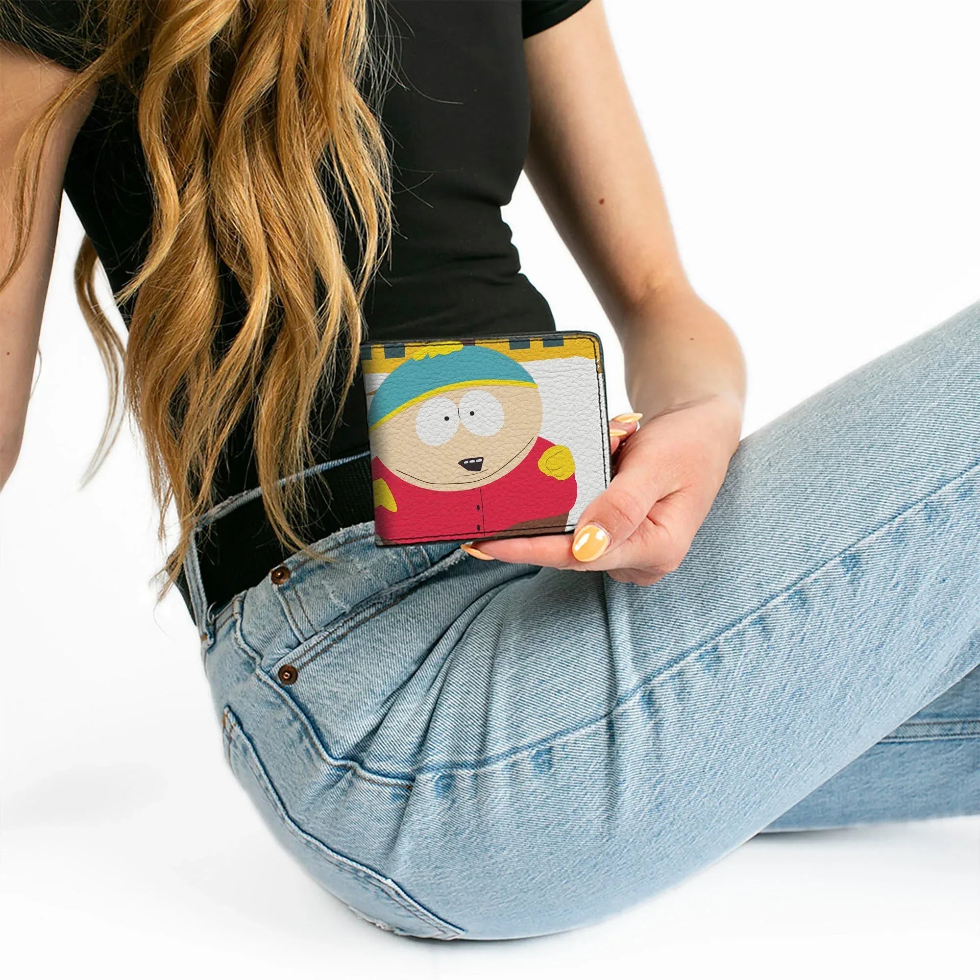 Bi-Fold Wallet - South Park Cartman and Kenny Close-Up Pose - Buckle-Down - Flyclothing LLC