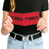 Bi-Fold Wallet - Toyota Racing Development TRD Logo Red/Black