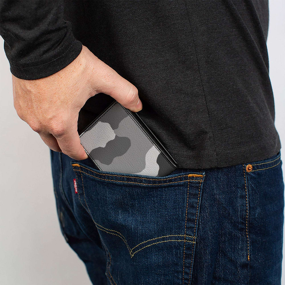 Bi-Fold Wallet - Camo White