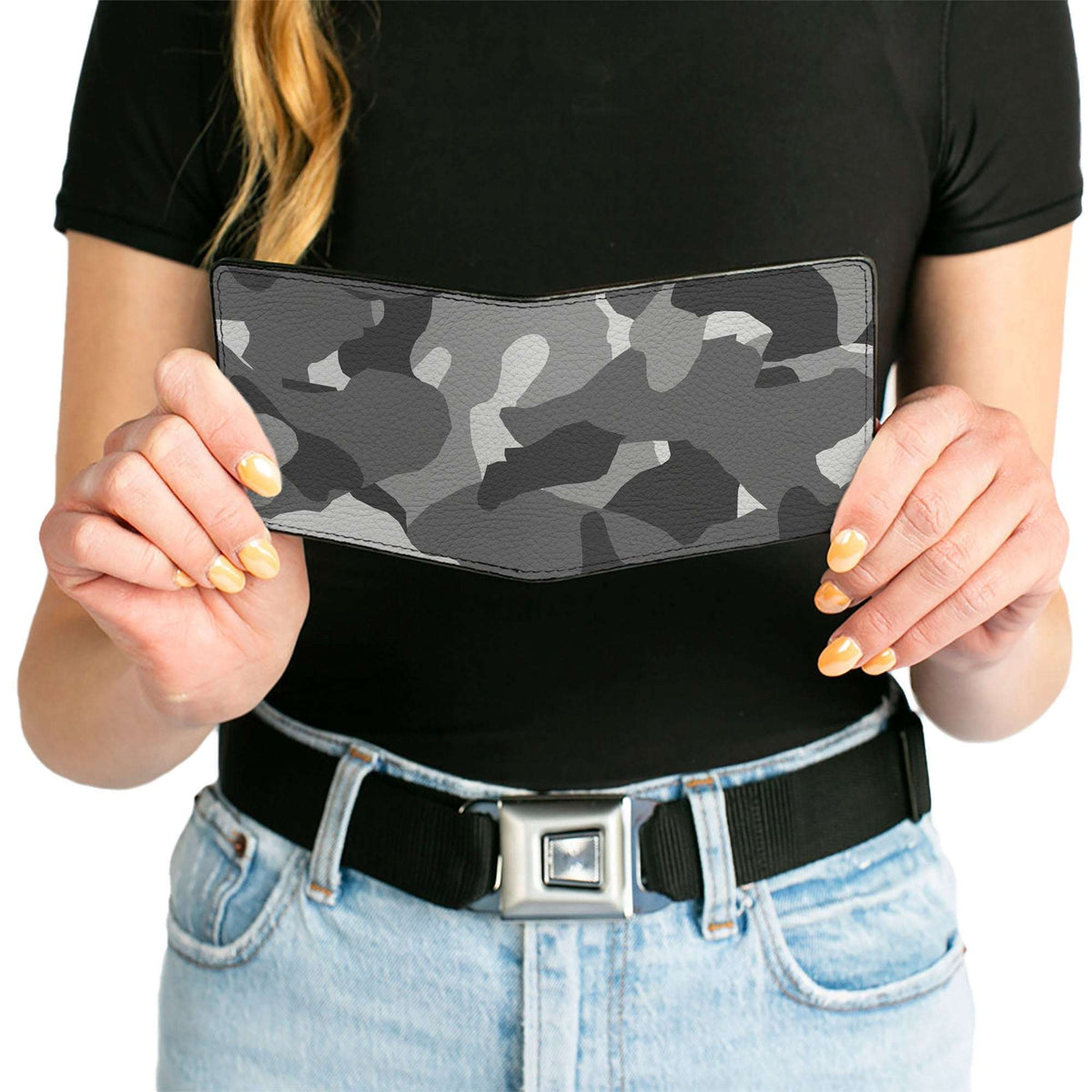 Bi-Fold Wallet - Camo White