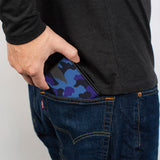 Bi-Fold Wallet - Camo Blue